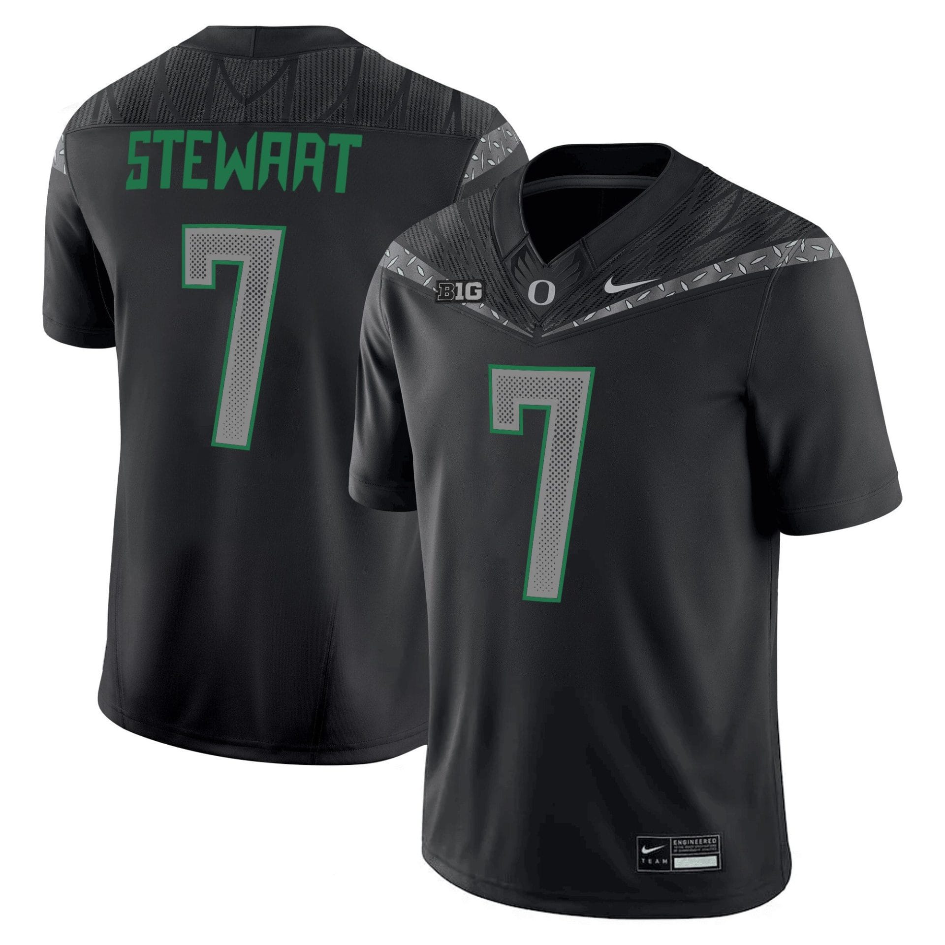 Evan Stewart Jersey #7 Oregon Ducks 2025 Vapor Limited V2 Stitched Football