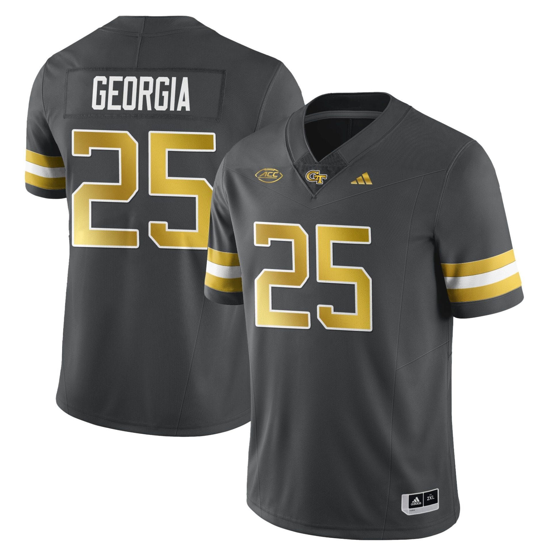 Georgia Jersey #25 Georgia Tech Football 2025 Vapor Limited Football Stitched