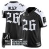 Jam Miller Jersey #26 Alabama Crimson Gothic Bama Blood Edition Stitched Football