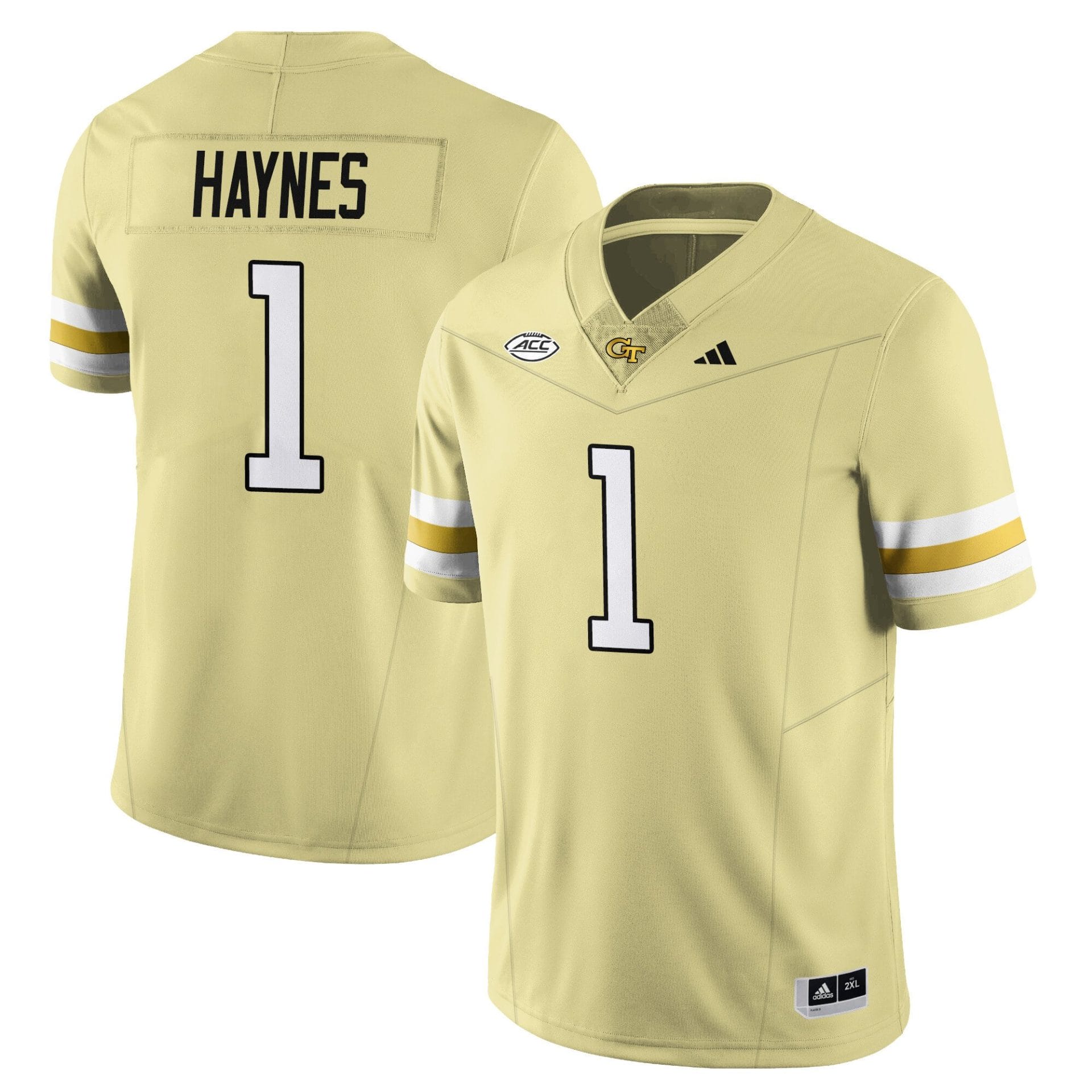 Jamal Haynes Jersey #1 Georgia Tech 2025 Limited Stitched Football - Image 2