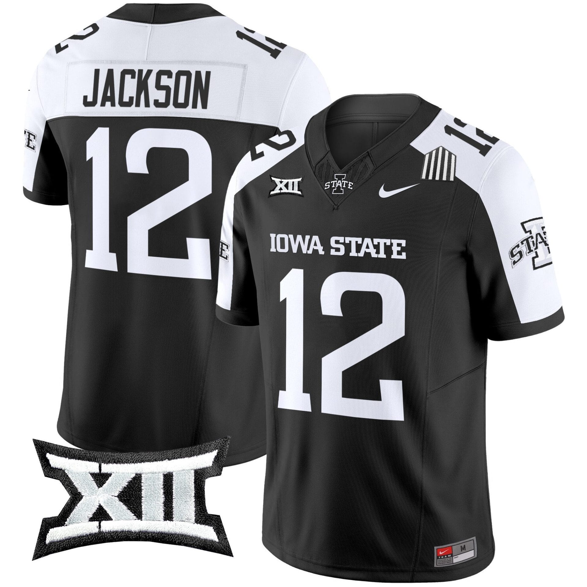 Jaylon Jackson Jersey #12 Iowa State Cyclones 2025 Stitched Football