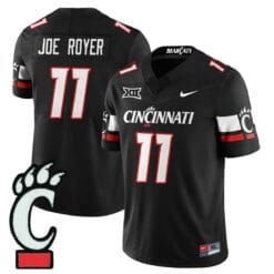 Joe Royer Jersey #11 Cincinnati Bearcats 2025 Stitched Football