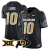 Julian Lewis Jersey #10 Colorado Buffaloes 2025 Limited V2 Stitched Football