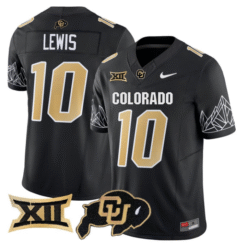 Julian Lewis Jersey #10 Colorado Buffaloes 2025 Limited V2 Stitched Football