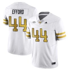 Alternative view of Kyle  Efford Jersey #44 Georgia Tech 2025 Limited Football Stitched