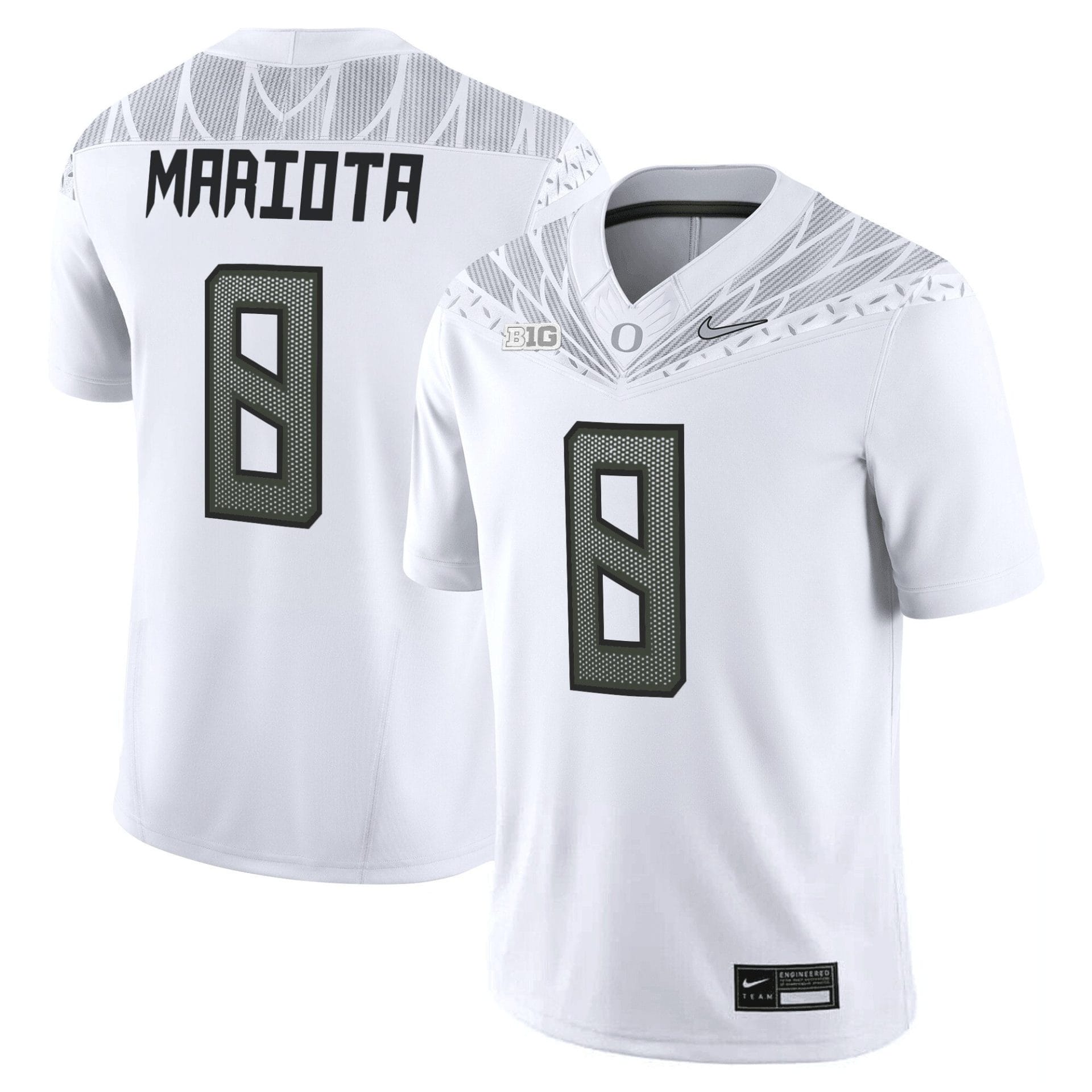 Marcus Mariota Jersey #8 Oregon Ducks 2025 Vapor Limited V2 Stitched Footbal - Image 3