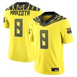 Alternative view of Marcus Mariota Jersey #8 Oregon Ducks 2025 Vapor Limited V2 Stitched Footbal
