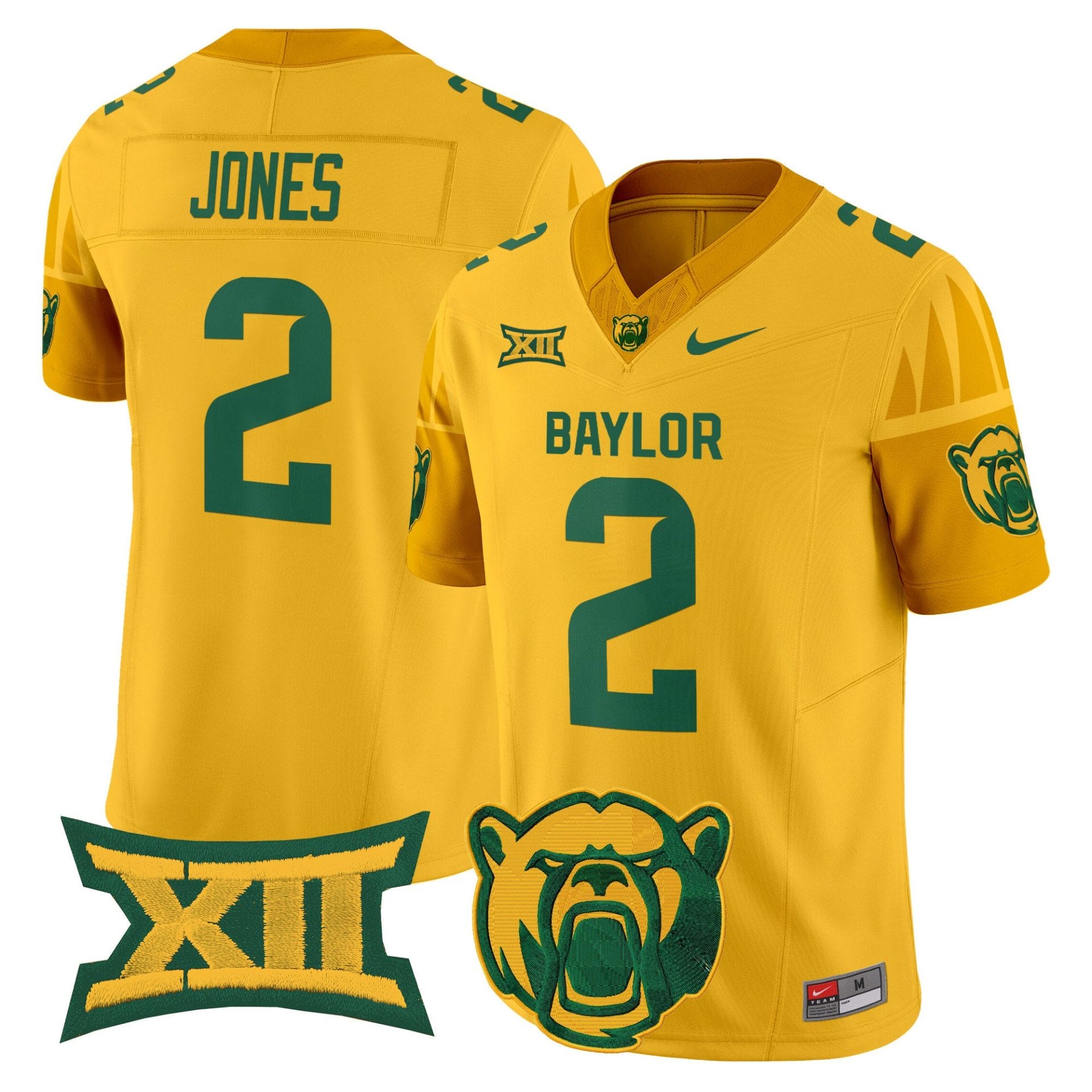 Matt Jones Jersey #2 Baylor Bears 2025 V2 Vapor Stitched Football - Image 5