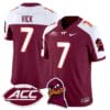 Michael Vick Jersey #7 Virginia Tech Hokies 2025 Stitched Football