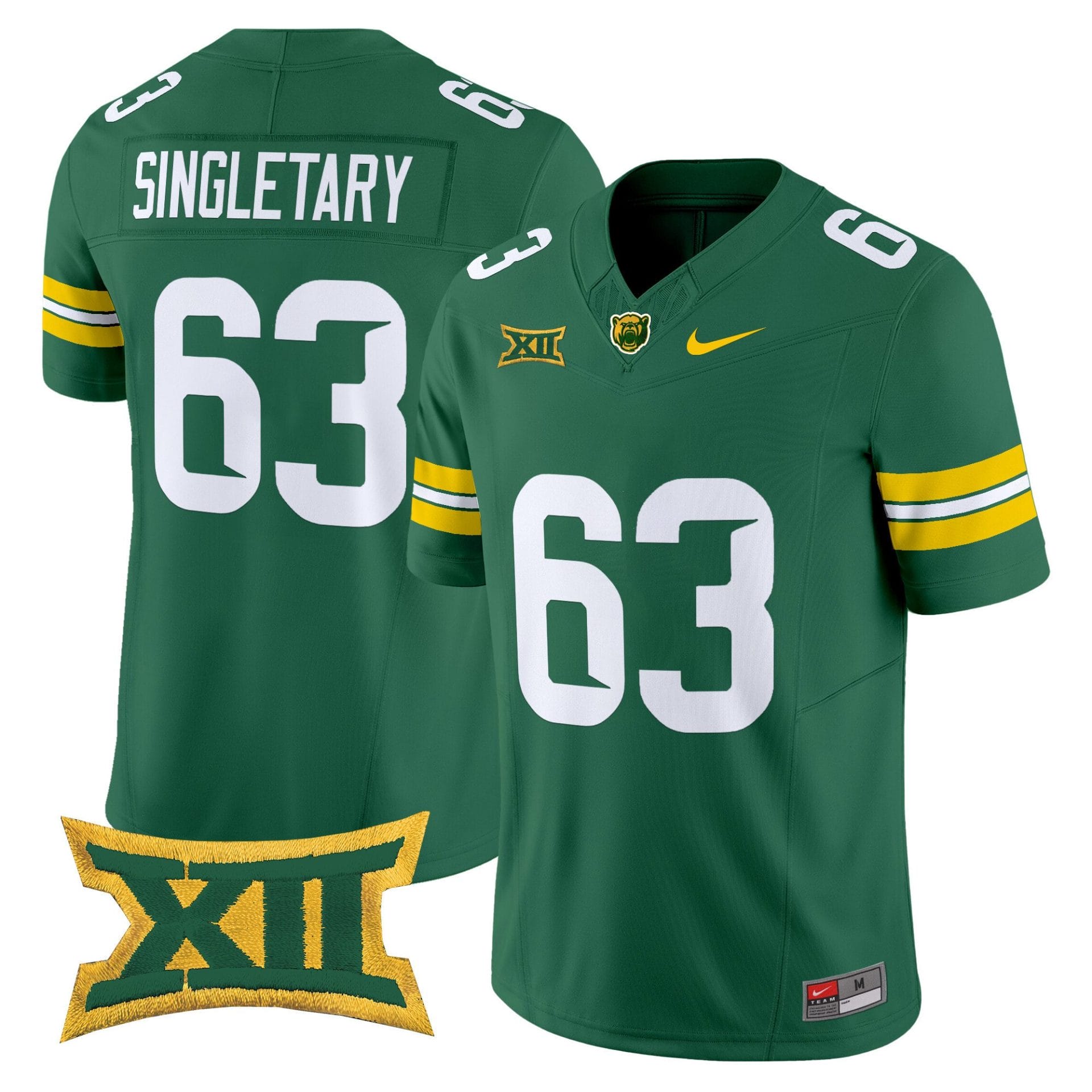 Mike Singletary Jersey #63 Baylor Bears 2025 Vapor Stitched Football - Image 5