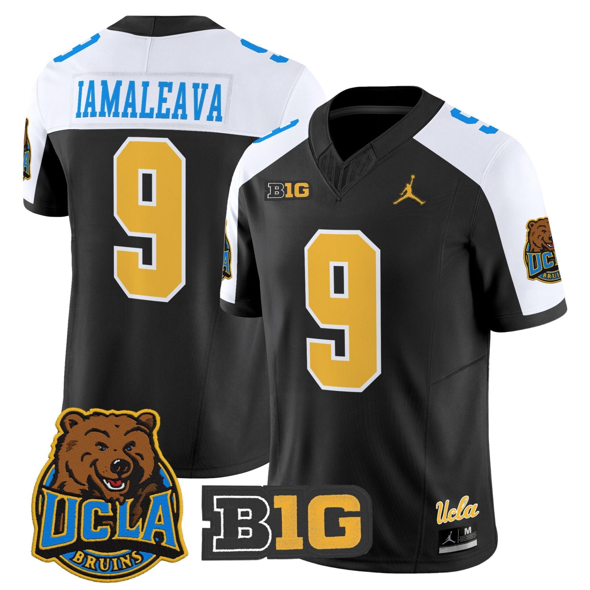 Nico Iamaleava Jersey #9 UCLA Bruins Jersey 2025 Vapor Stitched Football
