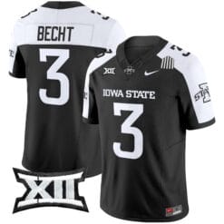 Rocco Becht Jersey #3 Iowa State Cyclones 2025 Stitched Football