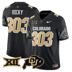 Rocky Jersey #303 Colorado Buffaloes 2025 Limited V2 Stitched Football