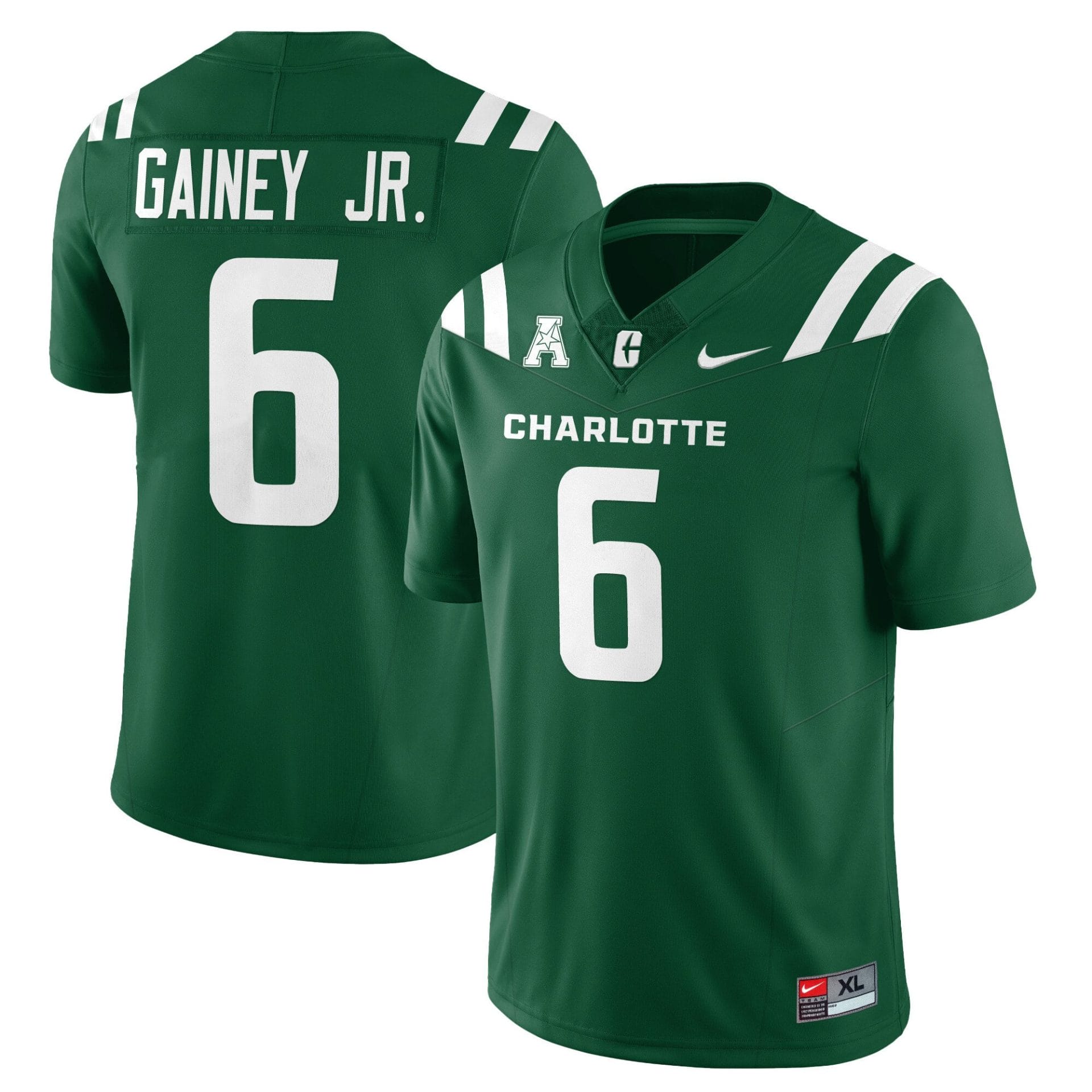 Rod Gainey Jr Jersey #6 Charlotte 49ers Football 2025 Limited Stitched Football