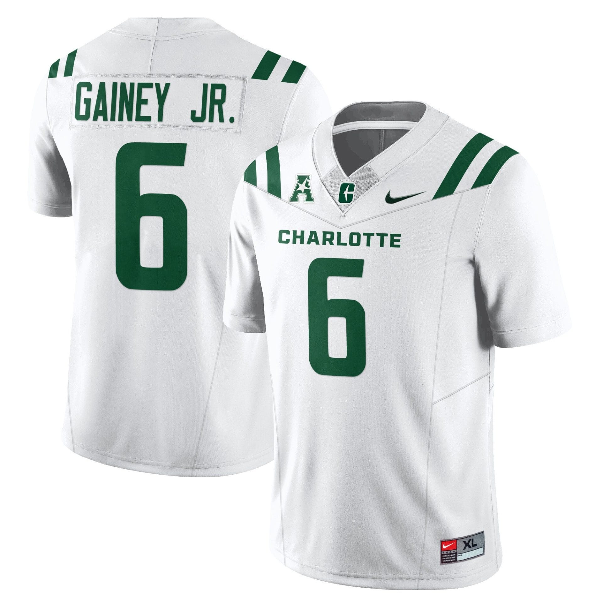 Rod Gainey Jr Jersey #6 Charlotte 49ers Football 2025 Limited Stitched Football - Image 2