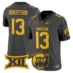 Sawyer Robertson Jersey #13 Baylor Bears 2025 Stitched Football