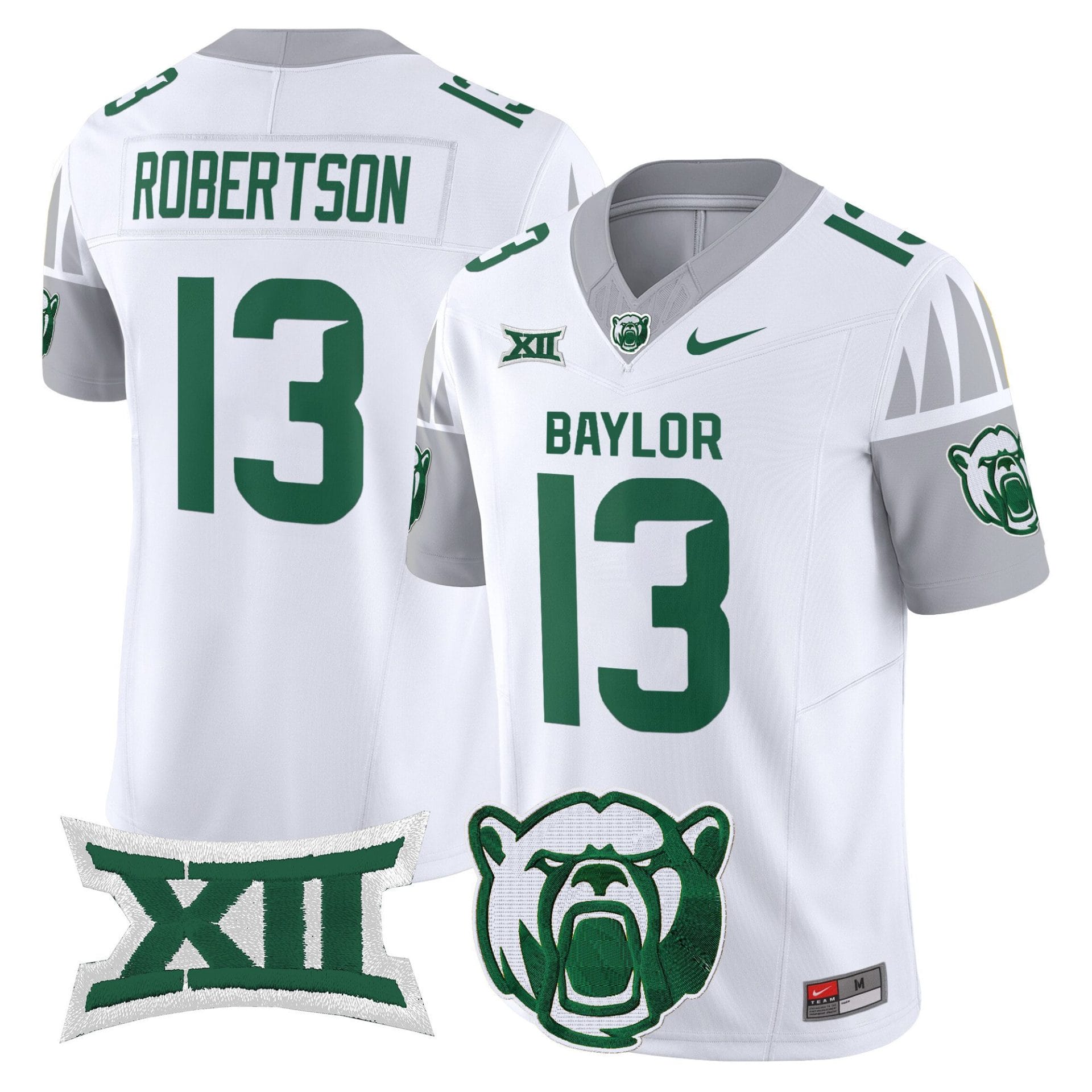 Sawyer Robertson Jersey #13 Baylor Bears 2025 V2 Vapor Stitched Football - Image 2