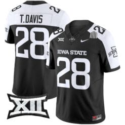 Troy Davis Jersey #28 Iowa State Cyclones 2025 Stitched Football