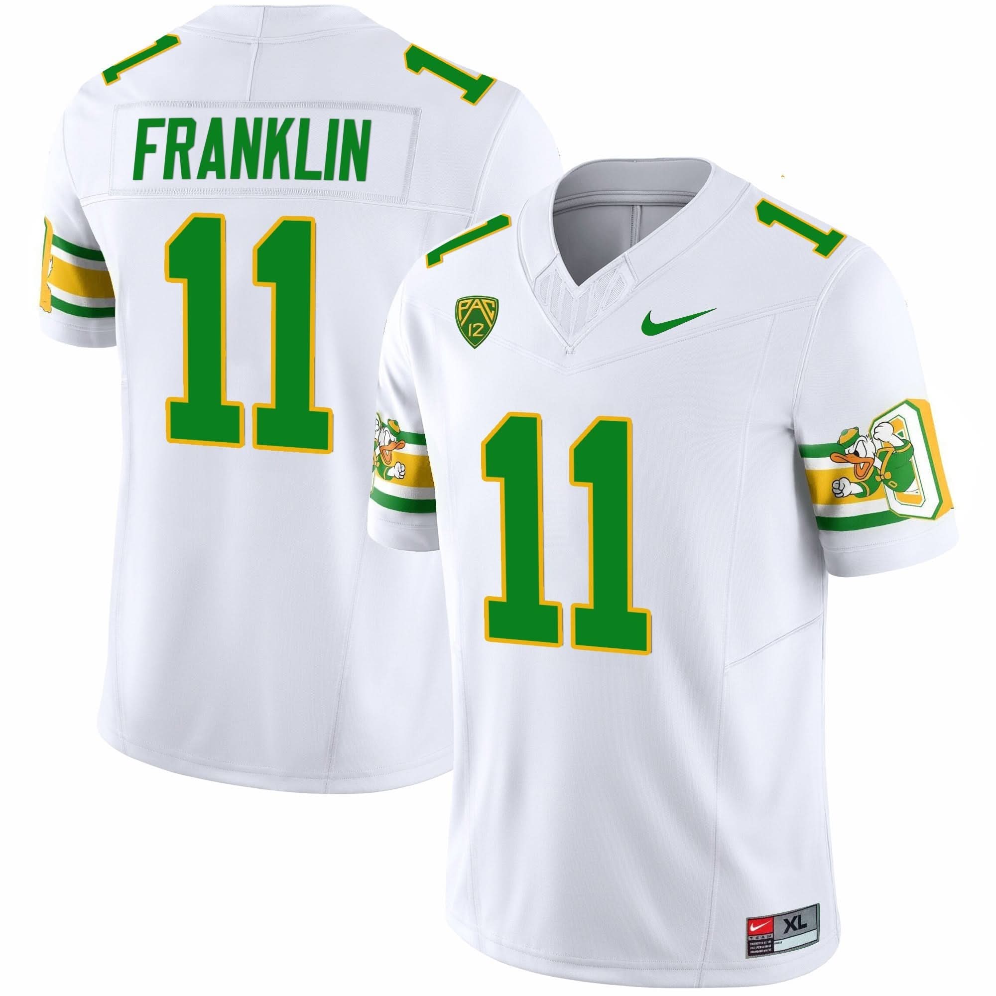 Oregon Ducks 'Mighty Oregon' 1984 Throwback Jersey V2 - Stitched - Image 35