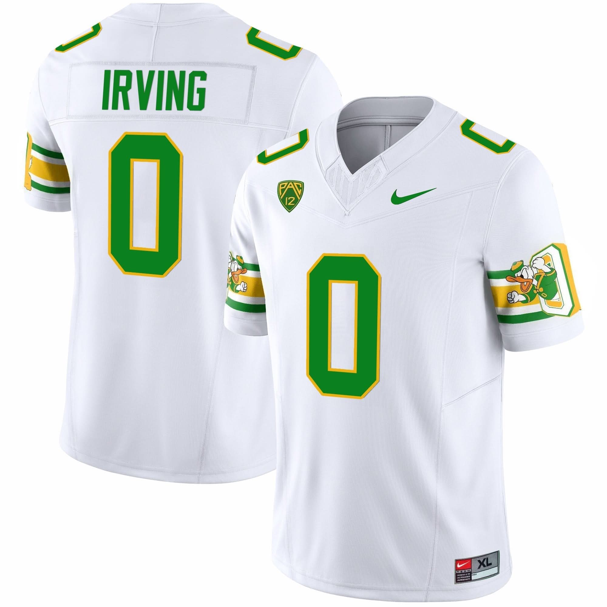 Oregon Ducks 'Mighty Oregon' 1984 Throwback Jersey V2 - Stitched - Image 4