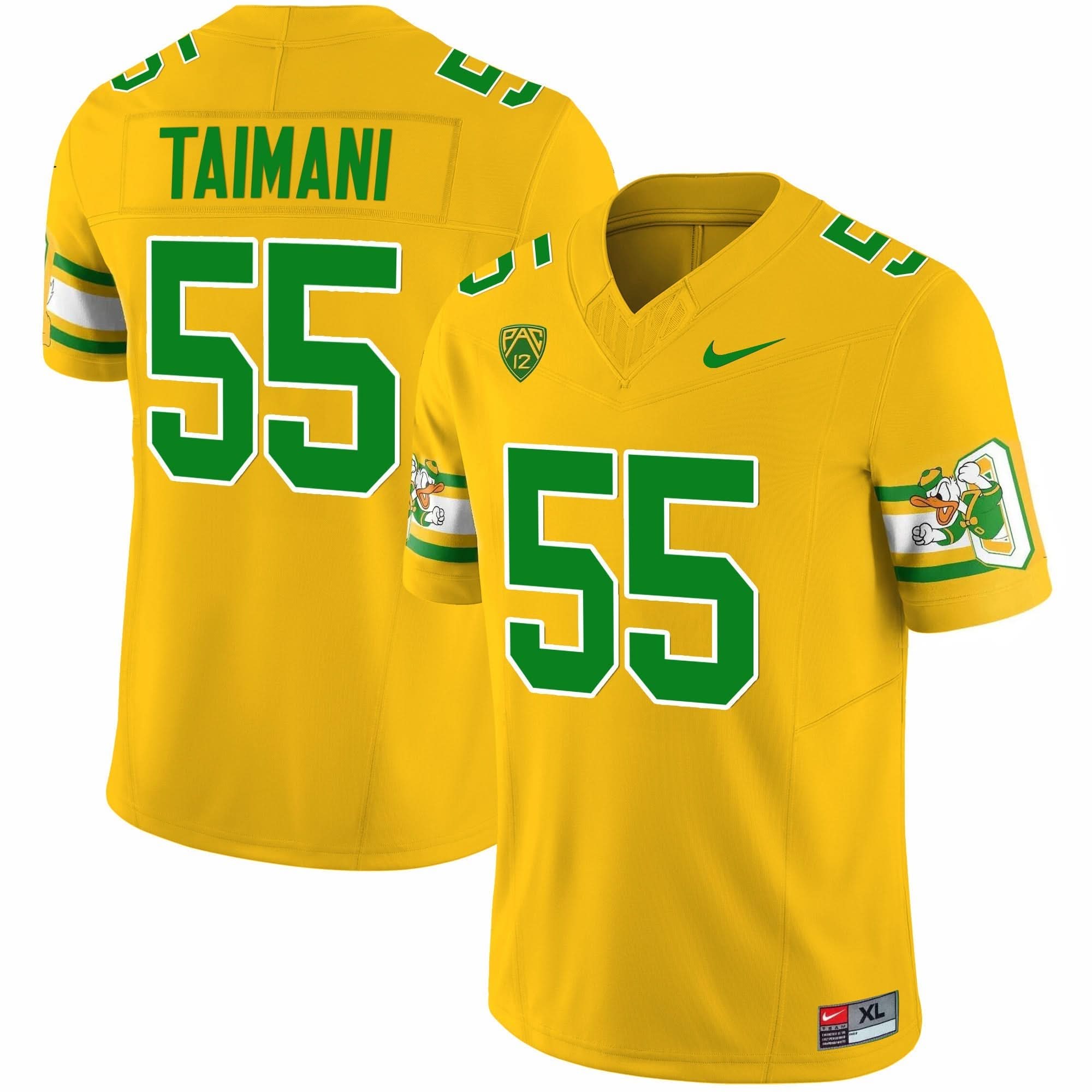 Oregon Ducks 'Mighty Oregon' 1984 Throwback Jersey V2 - Stitched - Image 13