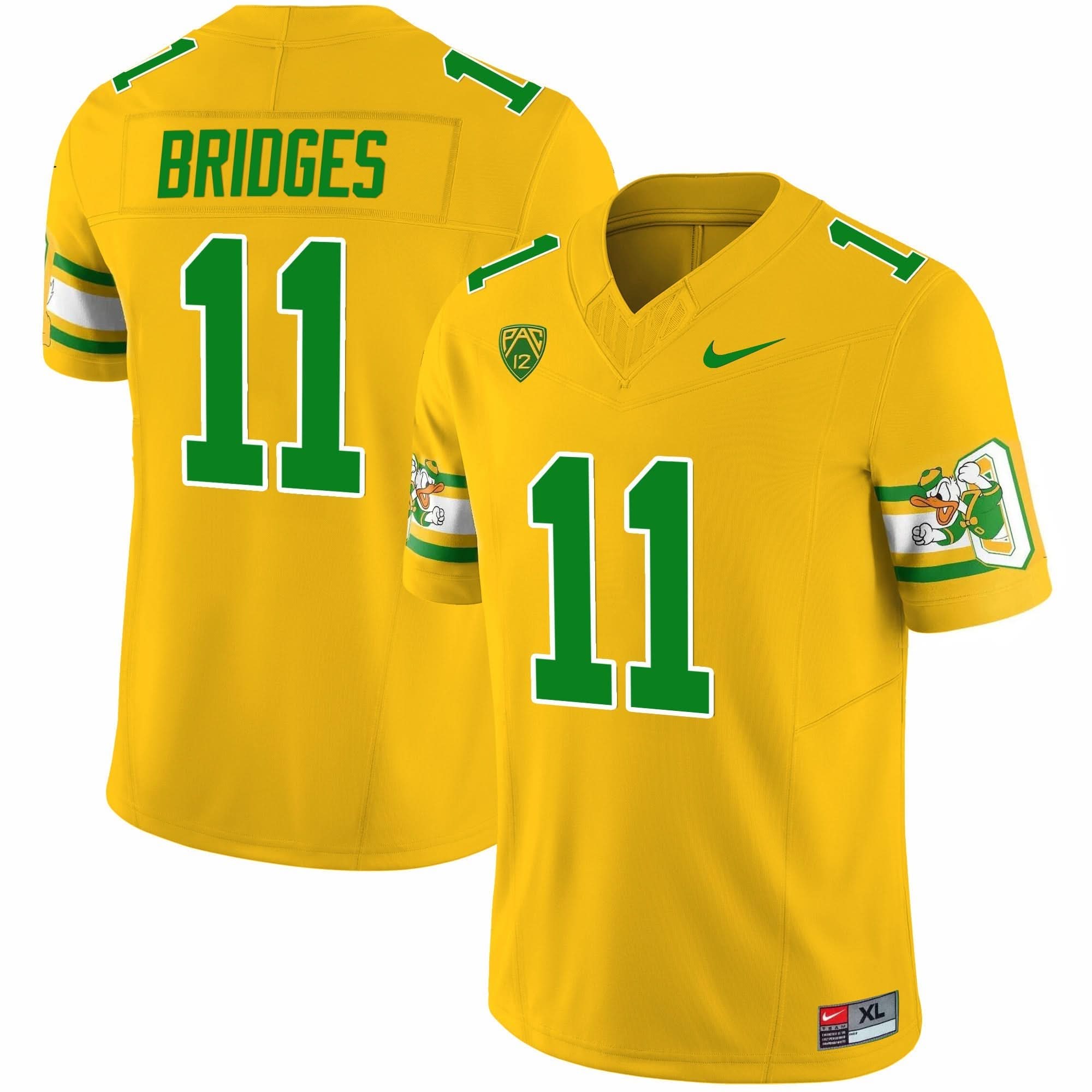 Oregon Ducks 'Mighty Oregon' 1984 Throwback Jersey V2 - Stitched - Image 10