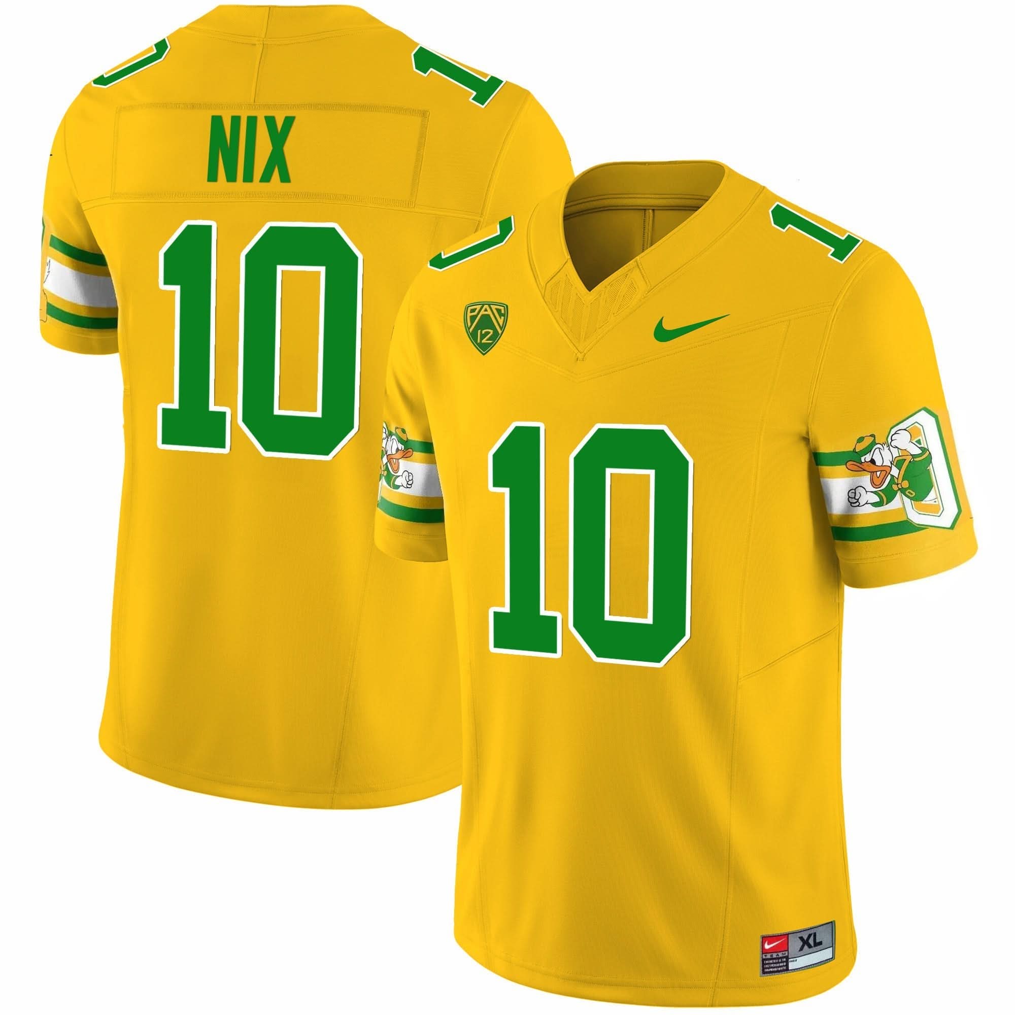Oregon Ducks 'Mighty Oregon' 1984 Throwback Jersey V2 - Stitched - Image 7