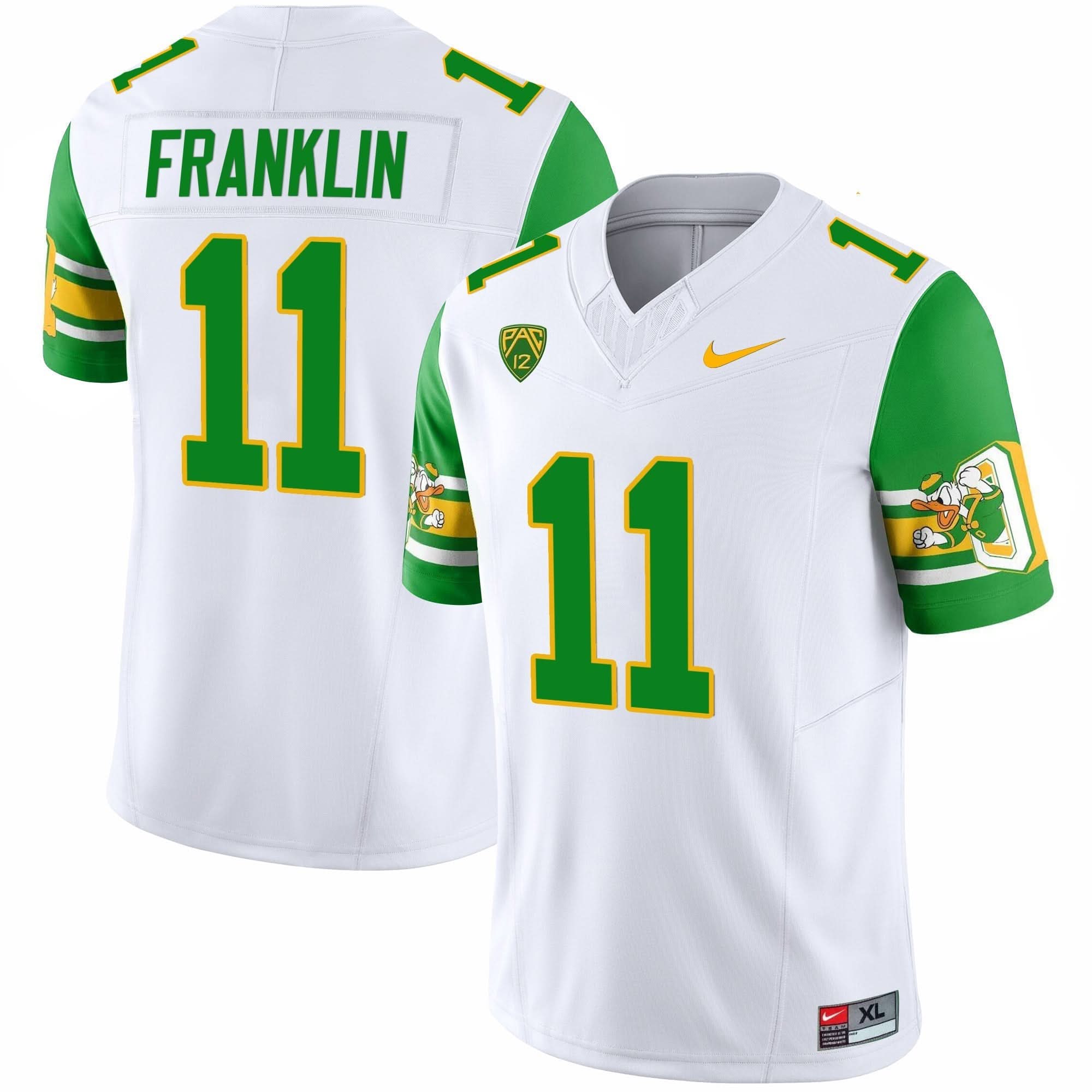 Oregon Ducks 'Mighty Oregon' 1984 Throwback Jersey V2 - Stitched - Image 24