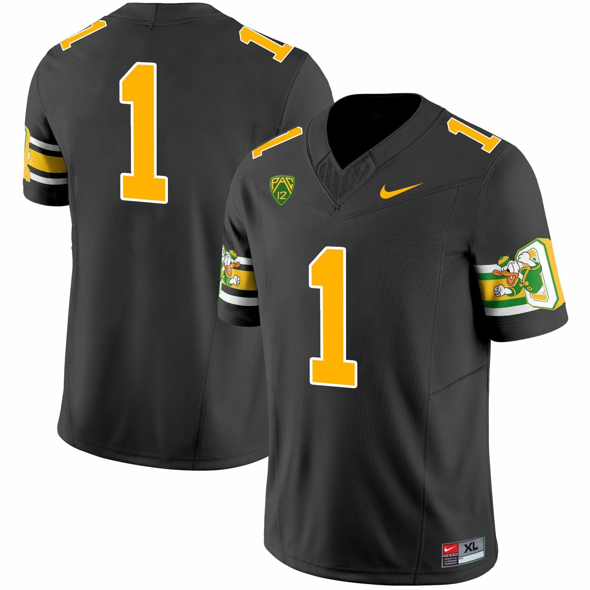 Oregon Ducks 'Mighty Oregon' 1984 Throwback Jersey V2 - Stitched - Image 21