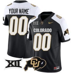 Custom Colorado Buffaloes Jersey Vapor Limited V2 - Big 12 XII Patch - All Stitched