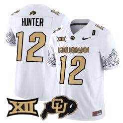 Alternative view of Colorado Buffaloes Vapor Limited Jersey V3 - Big 12 XII Patch - All Stitched