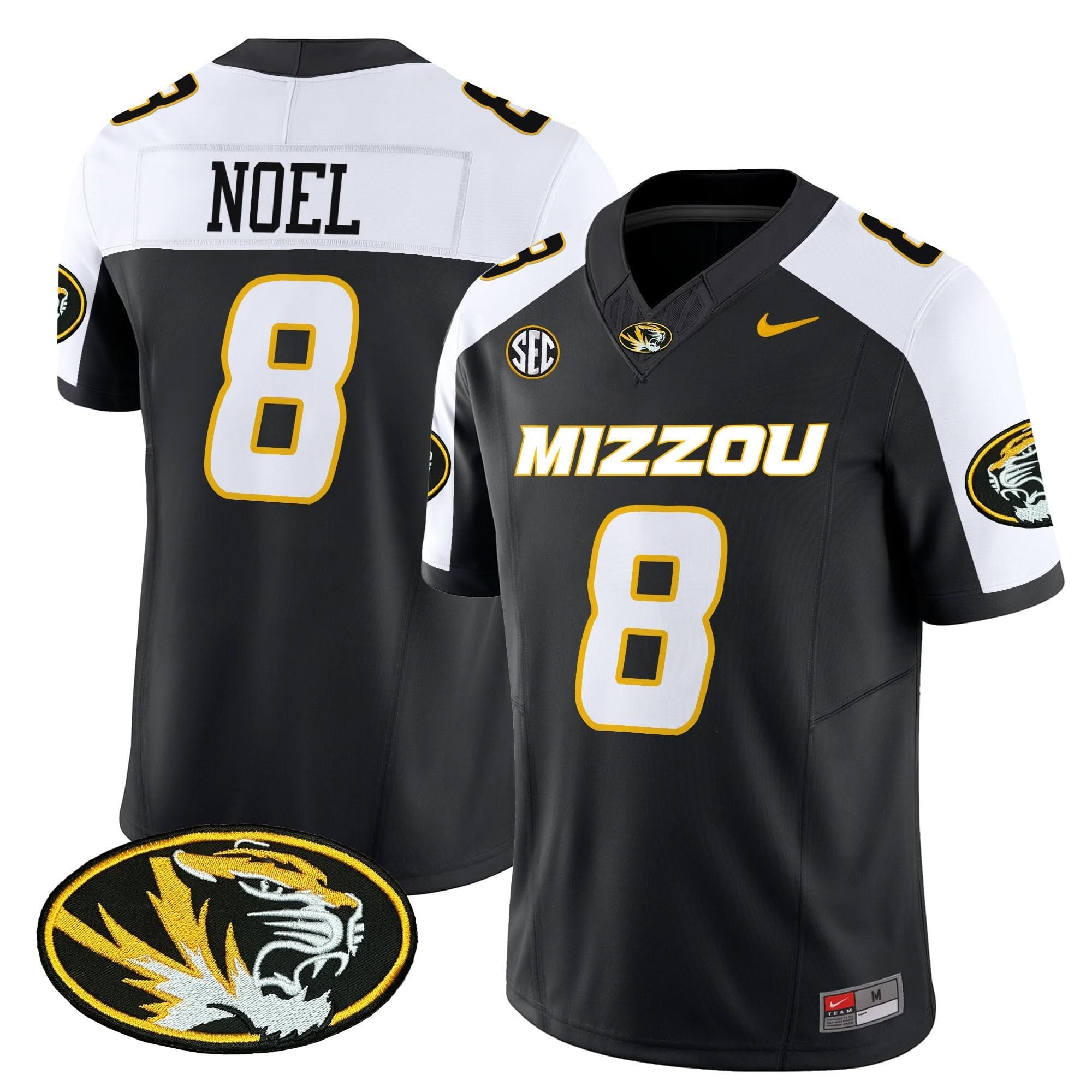 Missouri Tigers Vapor Limited Jersey - All Stitched - Image 12
