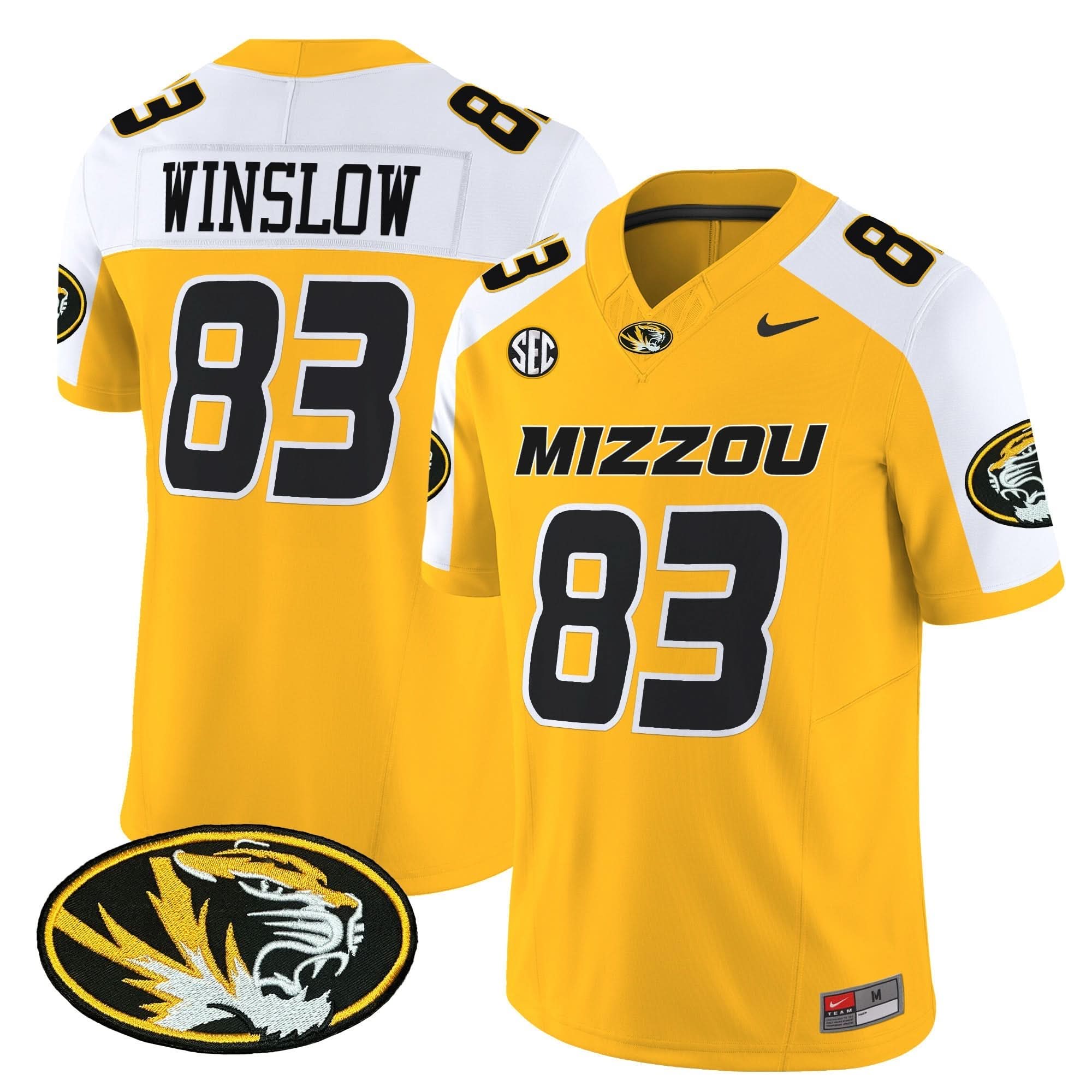 Missouri Tigers Vapor Limited Jersey - All Stitched - Image 4