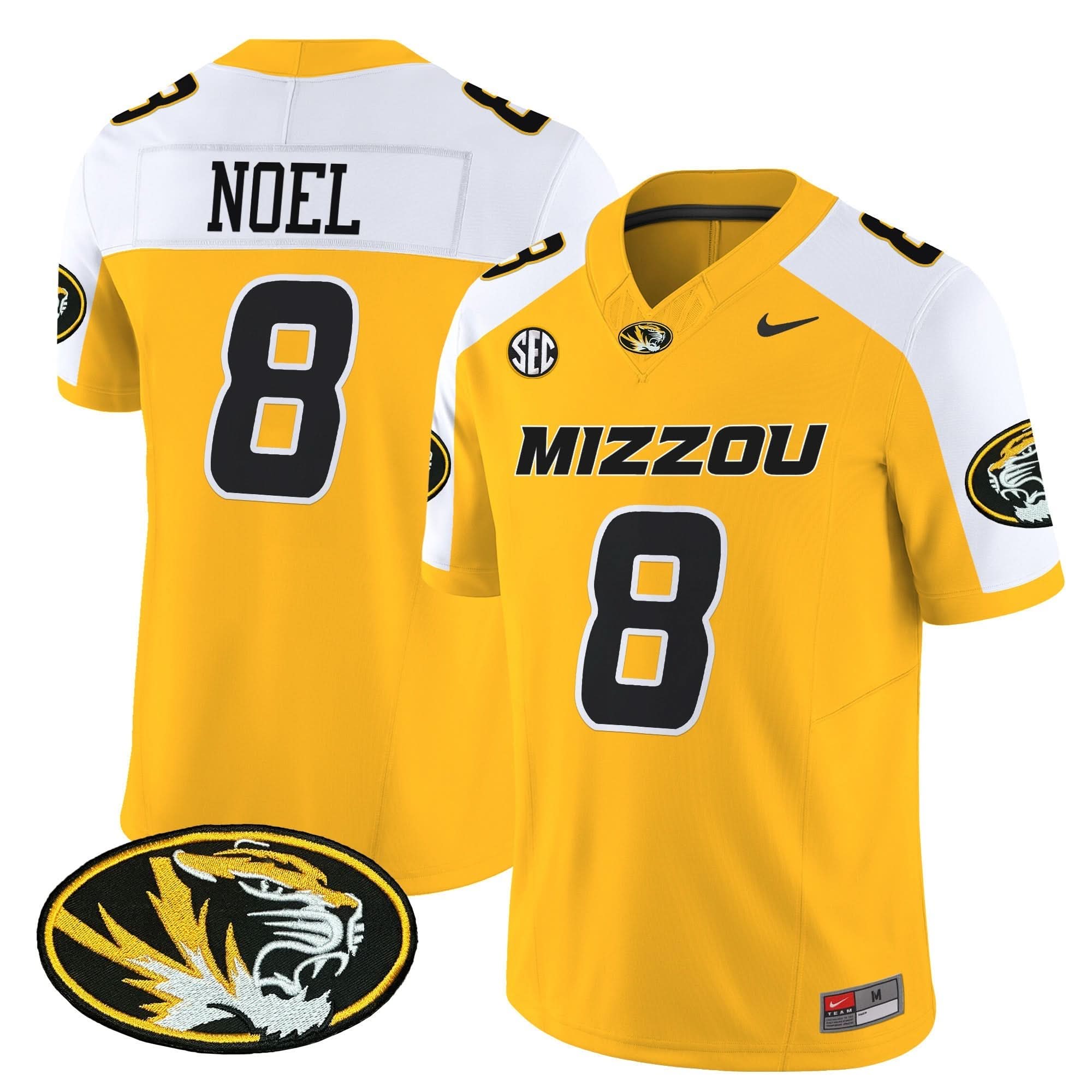 Missouri Tigers Vapor Limited Jersey - All Stitched - Image 35