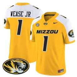 Alternative view of Missouri Tigers Vapor Limited Jersey - All Stitched
