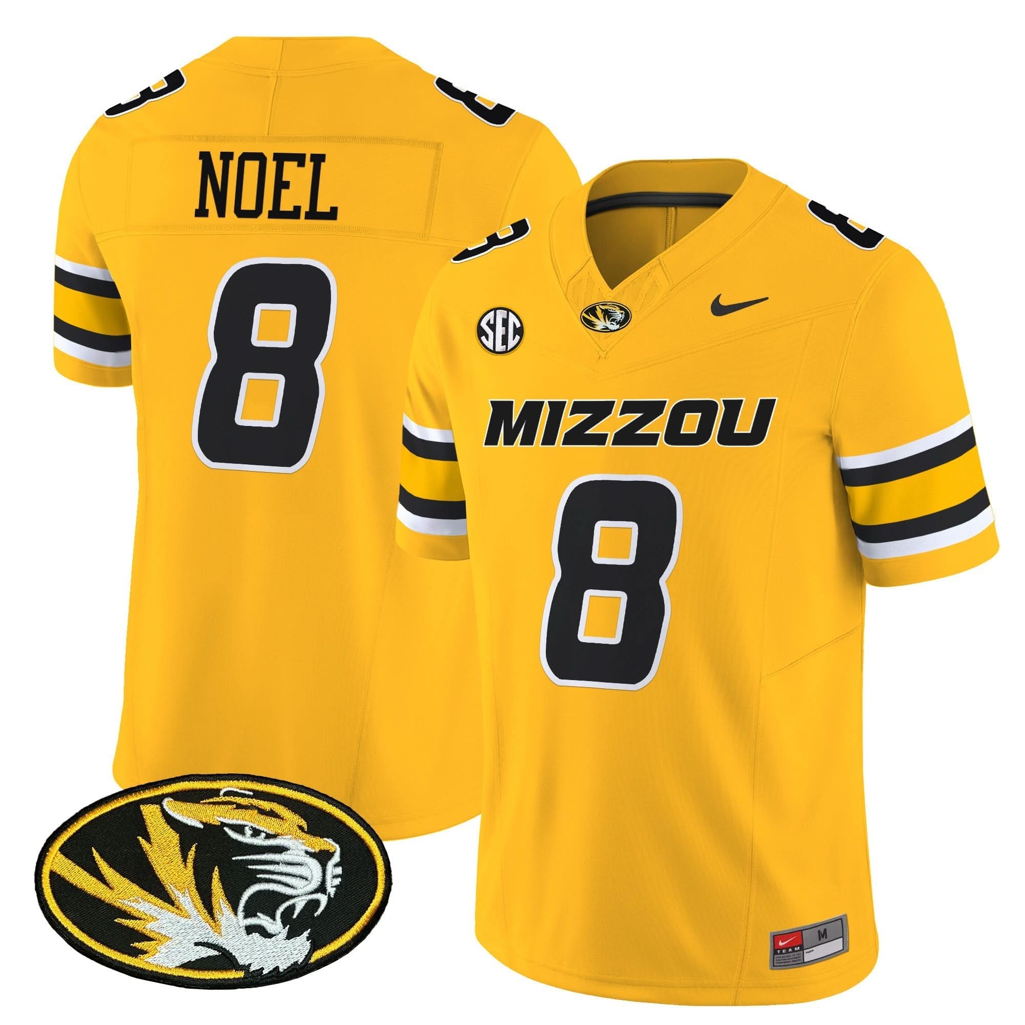 Missouri Tigers Vapor Limited Jersey - All Stitched - Image 16
