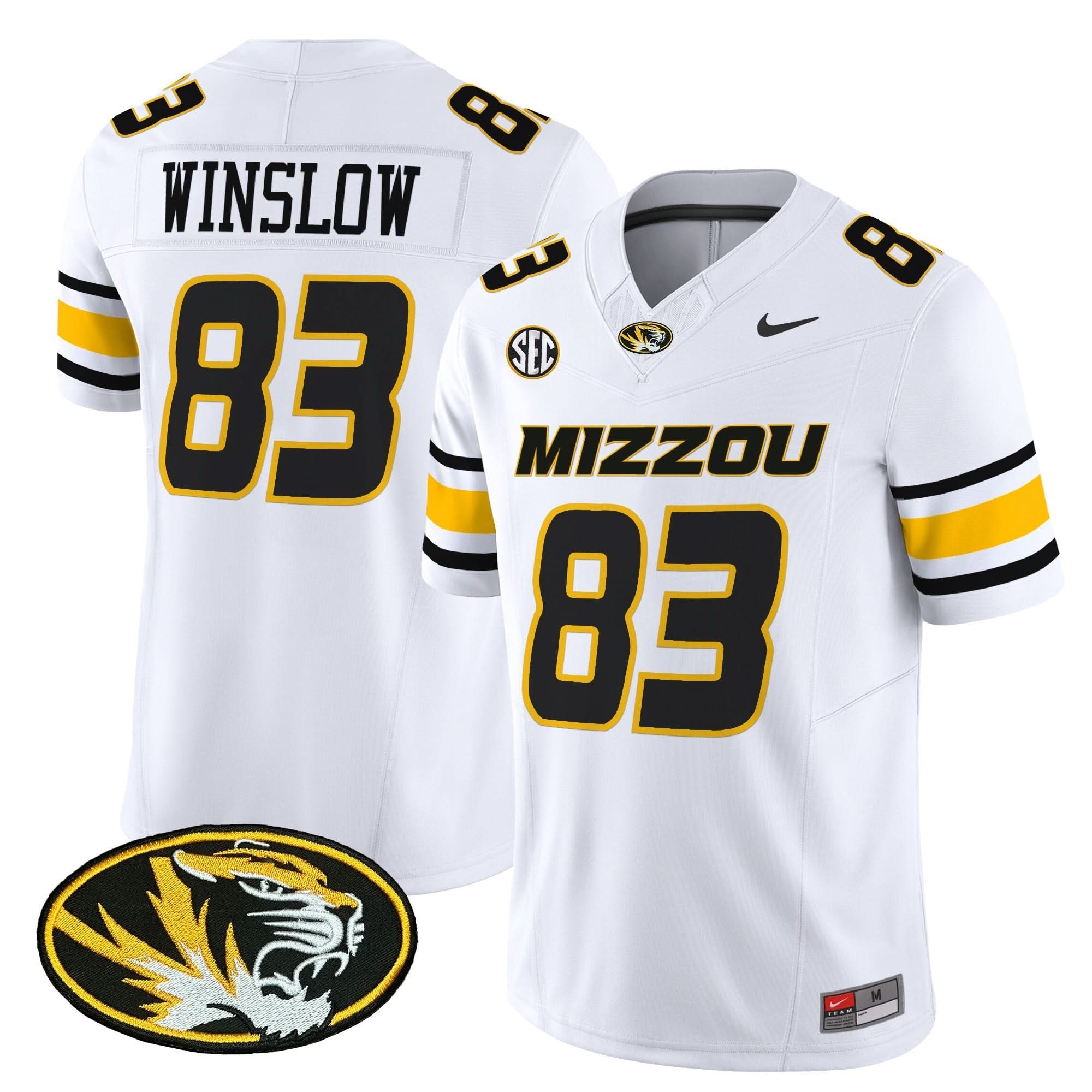 Missouri Tigers Vapor Limited Jersey - All Stitched - Image 27