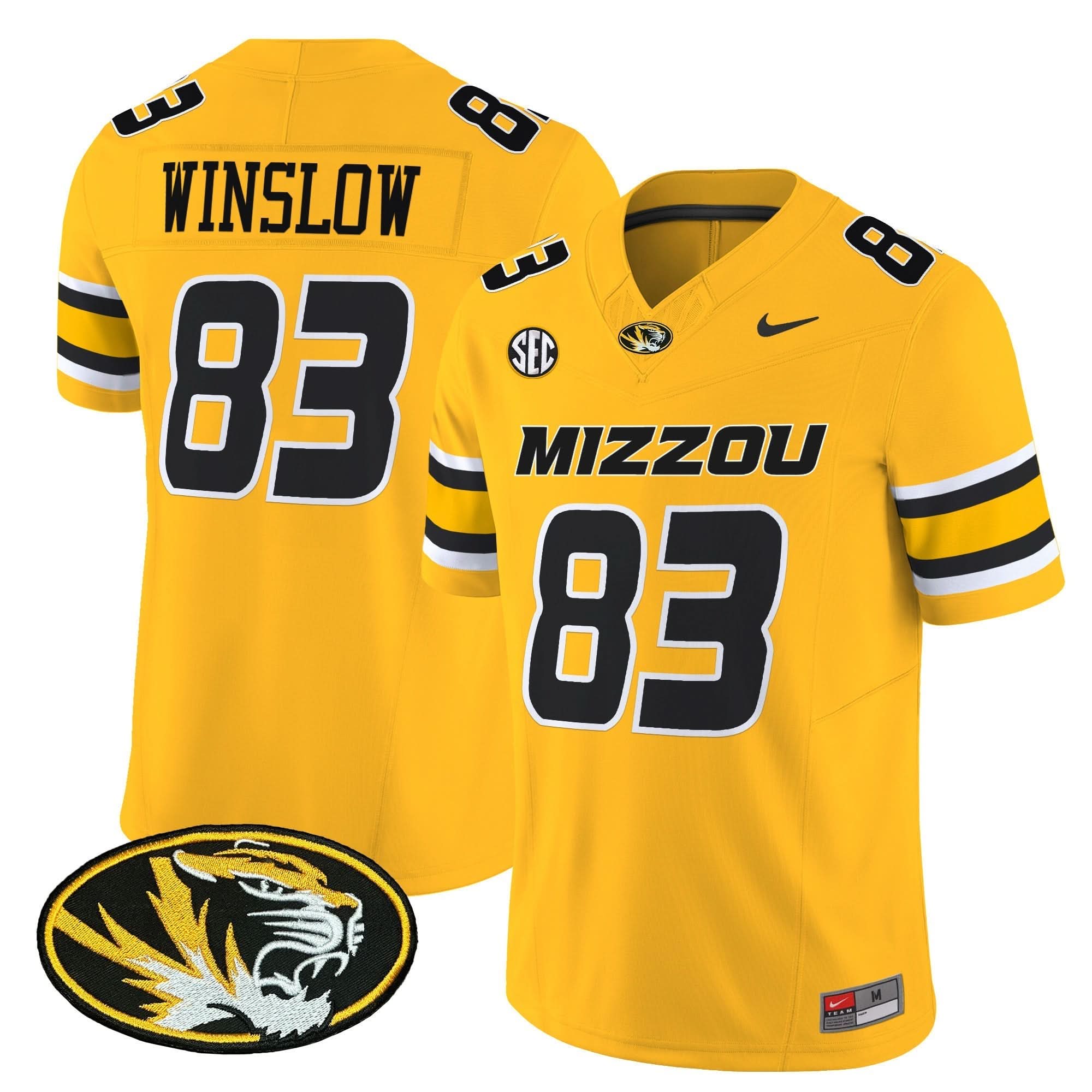 Missouri Tigers Vapor Limited Jersey - All Stitched - Image 19