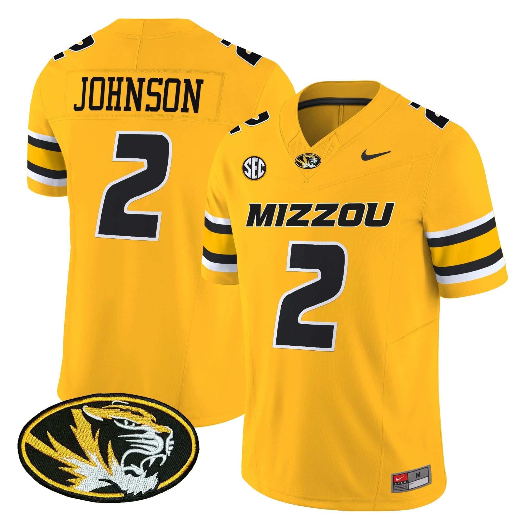 Missouri Tigers Vapor Limited Jersey - All Stitched - Image 18