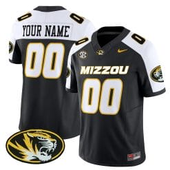 Custom Missouri Tigers Jersey Name, Number 2025 Vapor Limited All Stitched