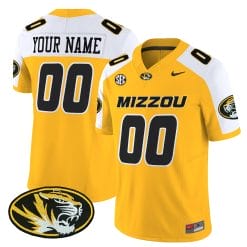 Alternative view of Custom Missouri Tigers Jersey Name, Number 2025 Vapor Limited All Stitched