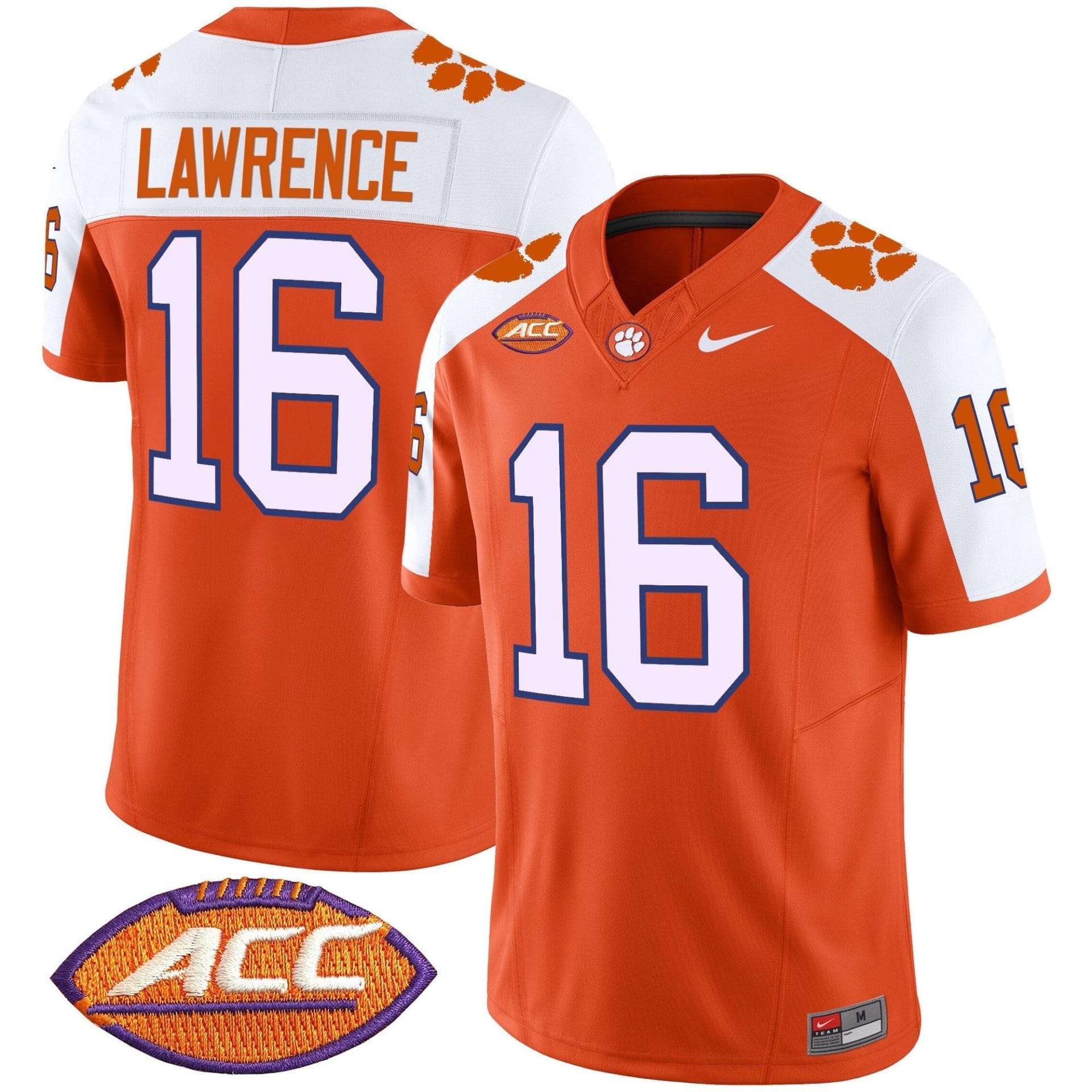 Clemson Tigers 2025 Vapor Limited Jersey - All Stitched - Image 33