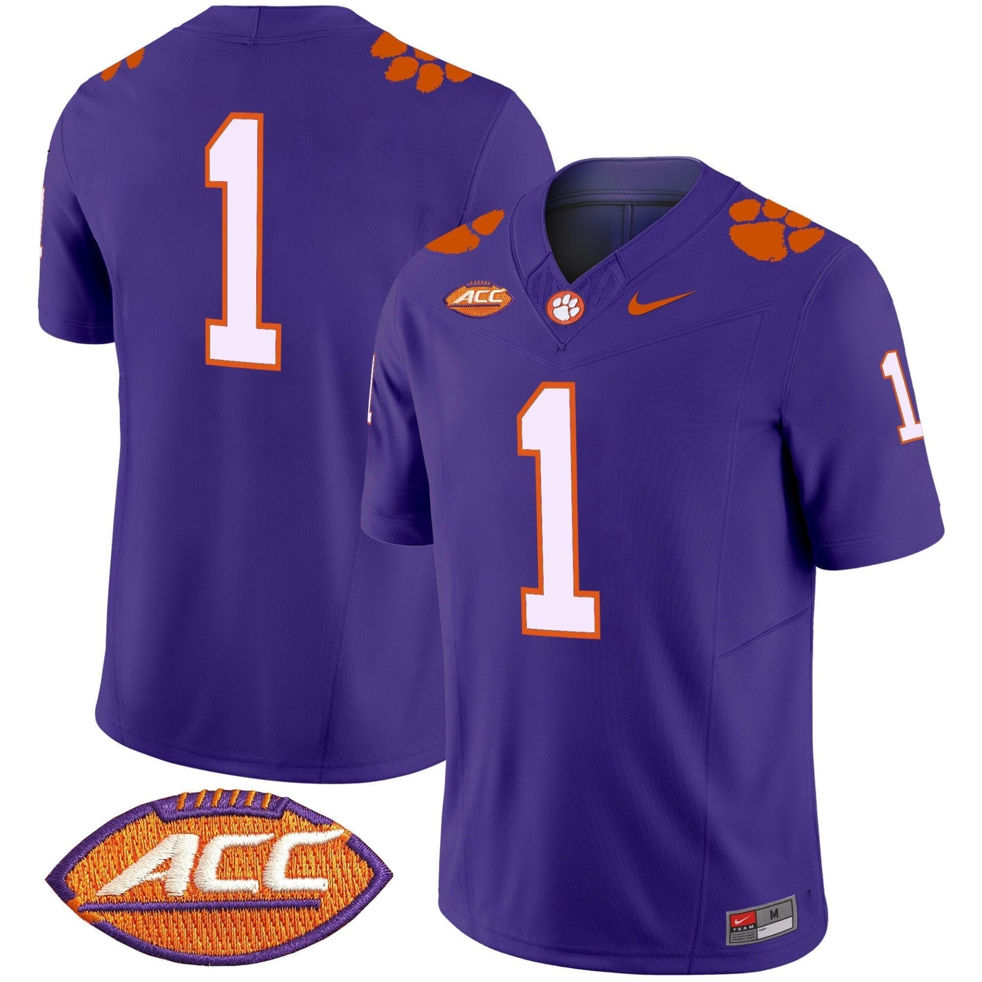 Clemson Tigers 2025 Vapor Limited Jersey - All Stitched - Image 32