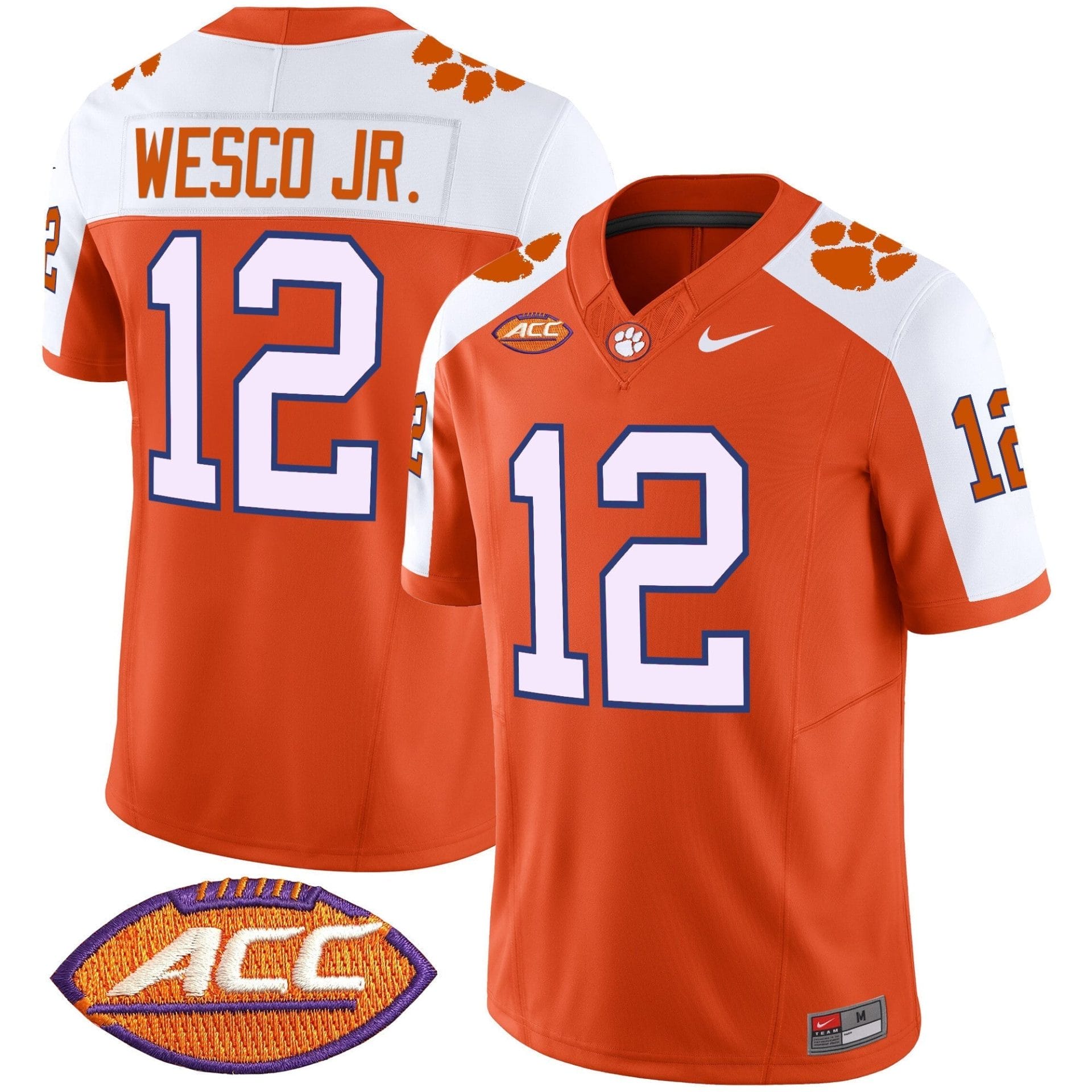 Clemson Tigers 2025 Vapor Limited Jersey - All Stitched - Image 8