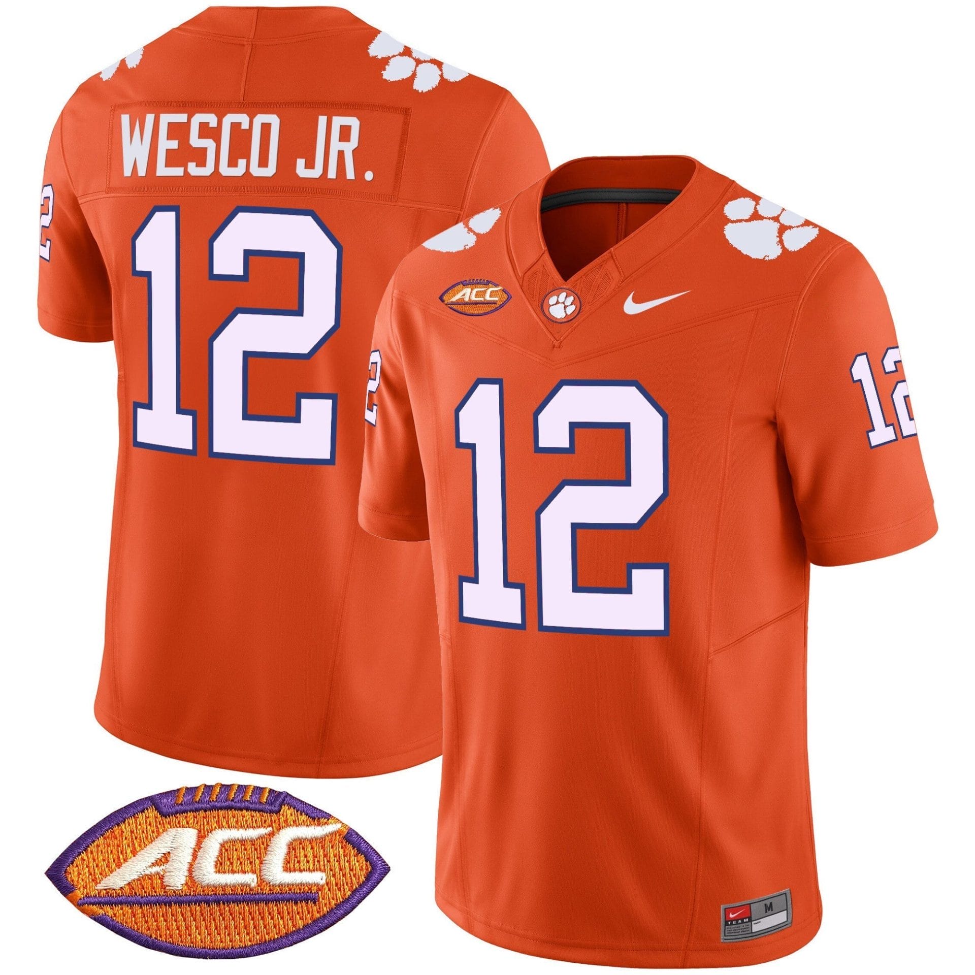 Clemson Tigers 2025 Vapor Limited Jersey - All Stitched - Image 23