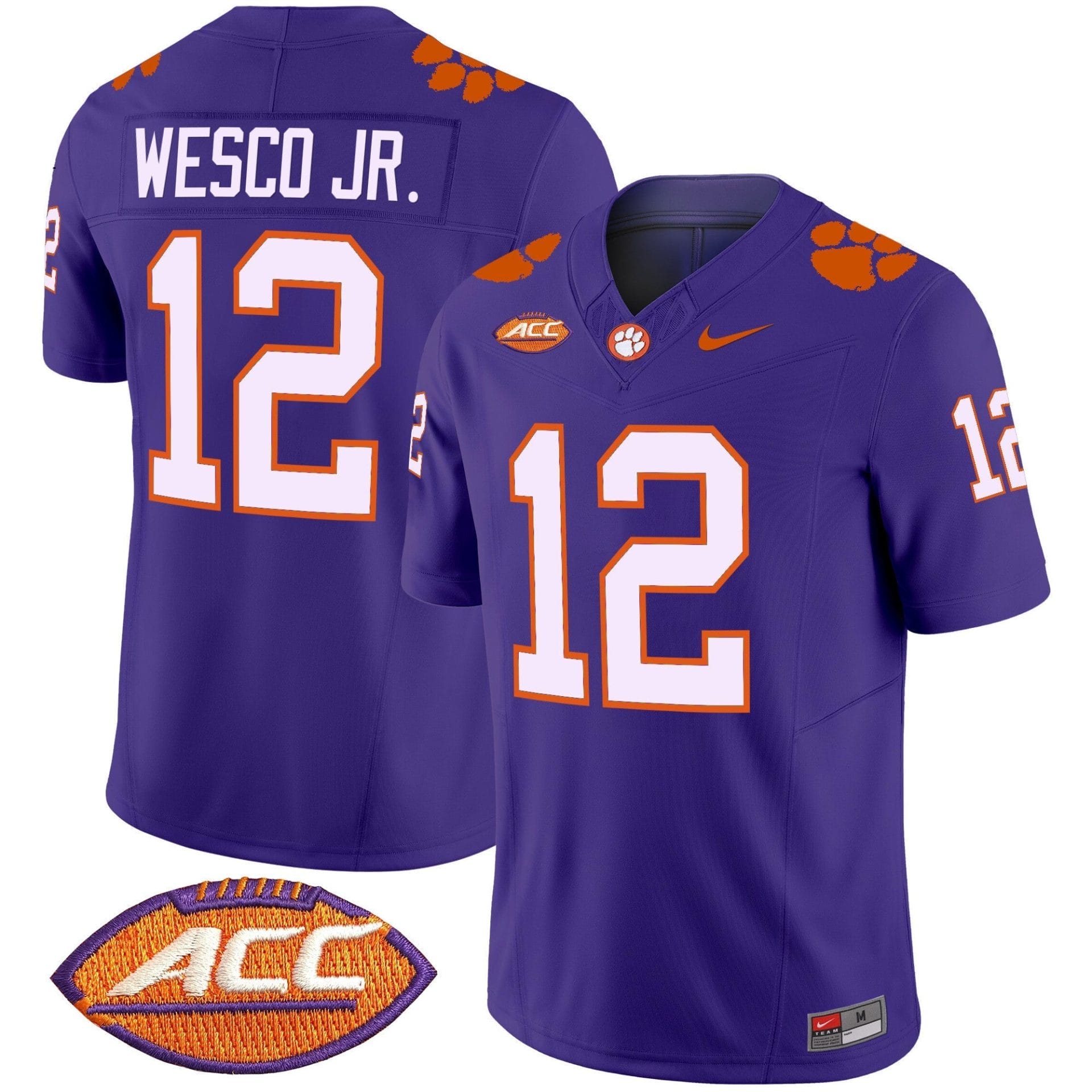 Clemson Tigers 2025 Vapor Limited Jersey - All Stitched - Image 26