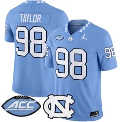 Alternative view of North Carolina Tar Heels 2025 Vapor Limited Jersey - All Stitched