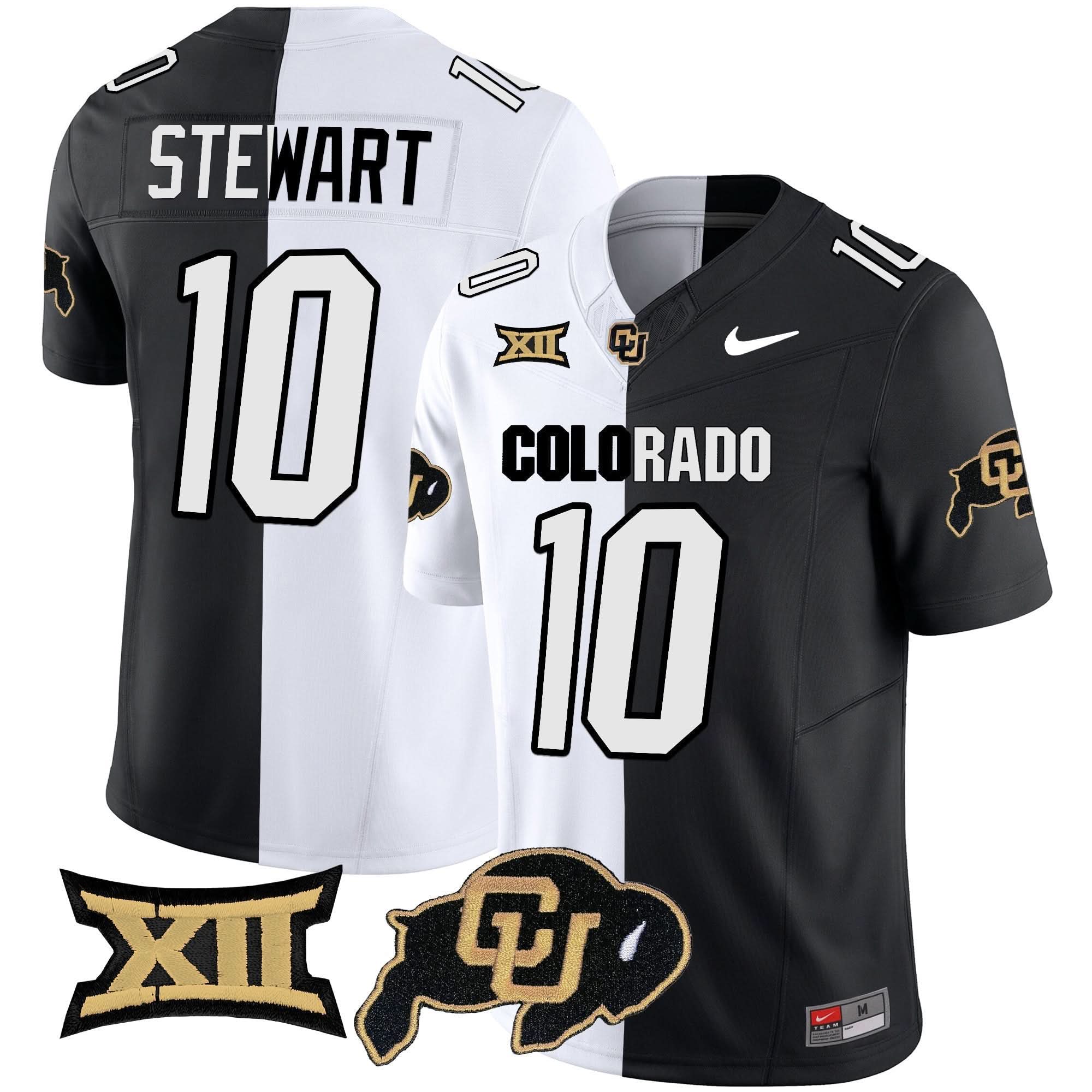 Colorado Buffaloes Vapor Limited Jersey V2 - Big 12 XII Patch - All Stitched - Image 41