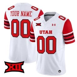 Custom Utah Utes Jersey 2025 Name and Number Vapor Limited - All Stitched