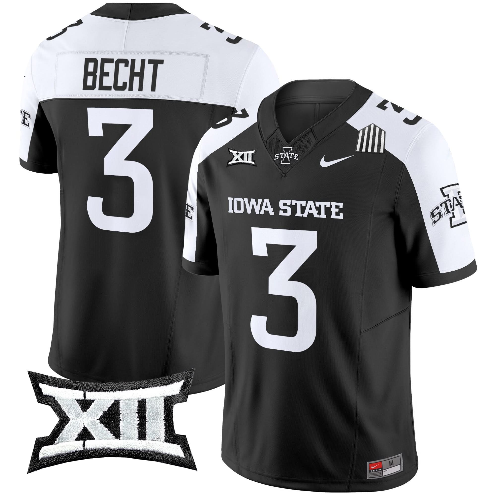 Iowa State Cyclones 2025 Vapor Limited Jersey - All Stitched - Image 2